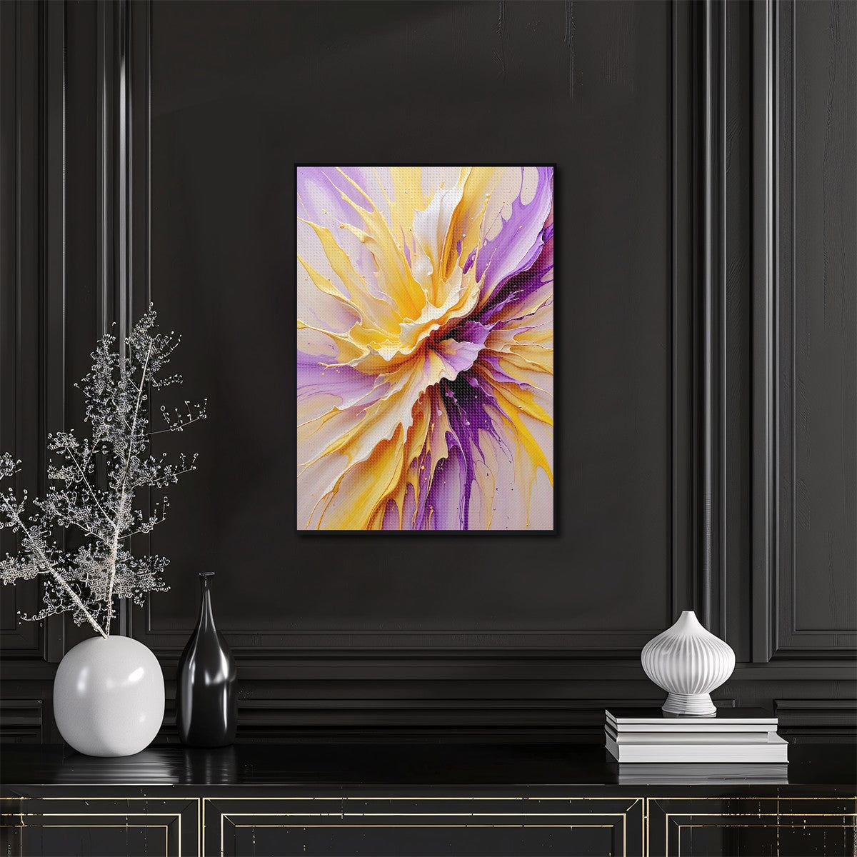 Violet Sunburst