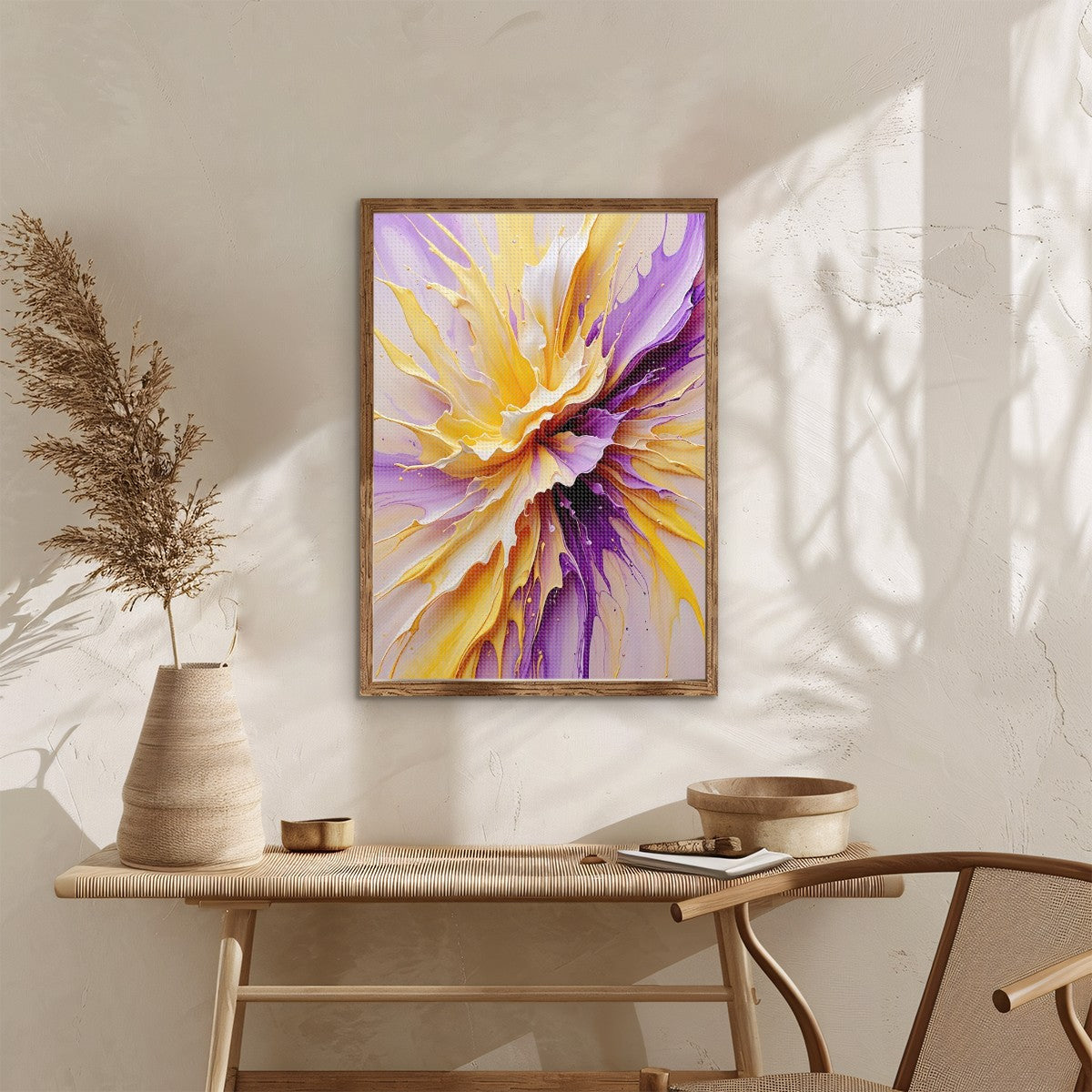 Violet Sunburst