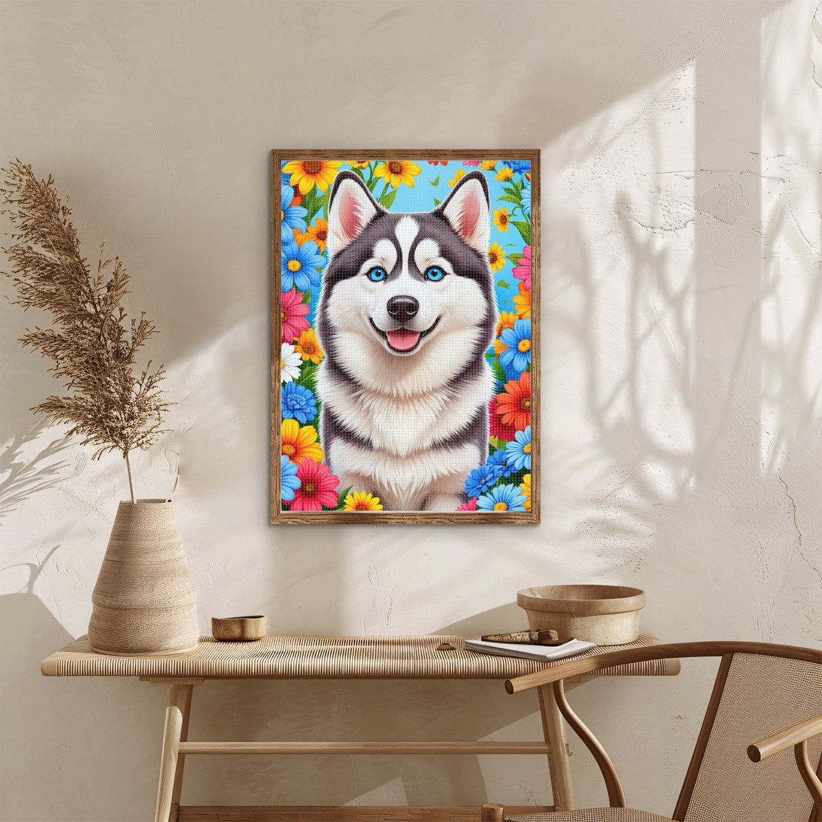Siberian Husky Bouquet