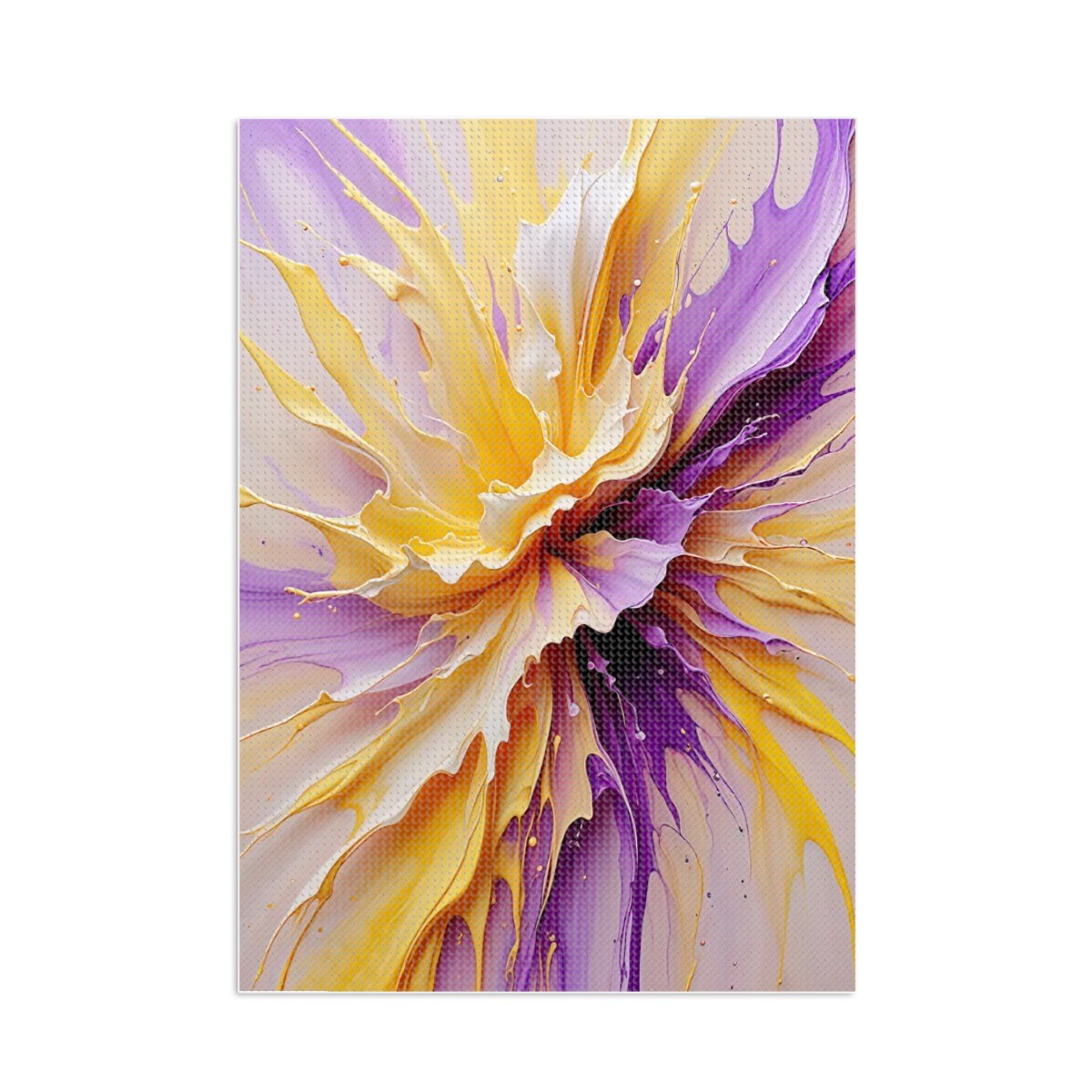 Violet Sunburst